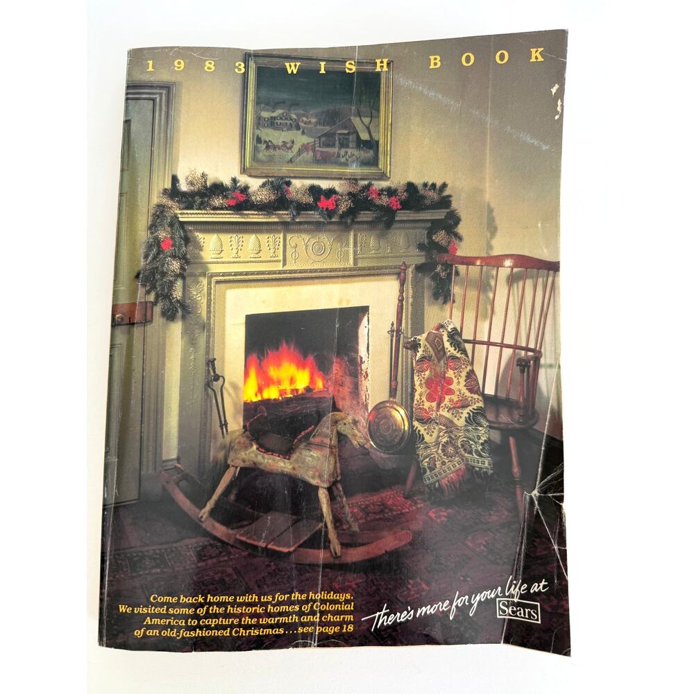 Sears 1983 Christmas Wish Book Catalog Vintage Toys, Fashion, Home Goods